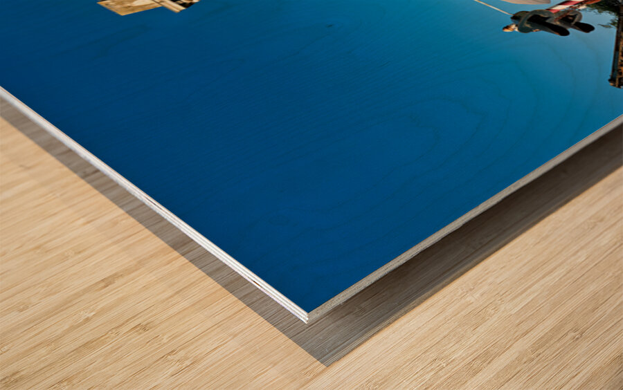 Explore steampunk hq and the steampunk engine in oamaru Wood print