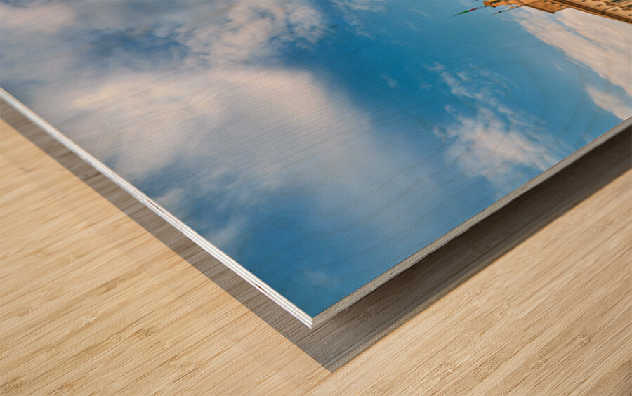 Visitors explore Quirinal Palace in Rome Italy during the day Wood print