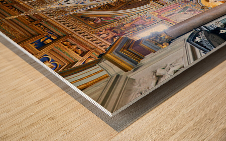 Visit the archbasilica cathedral of the most holy savior in rome Wood print