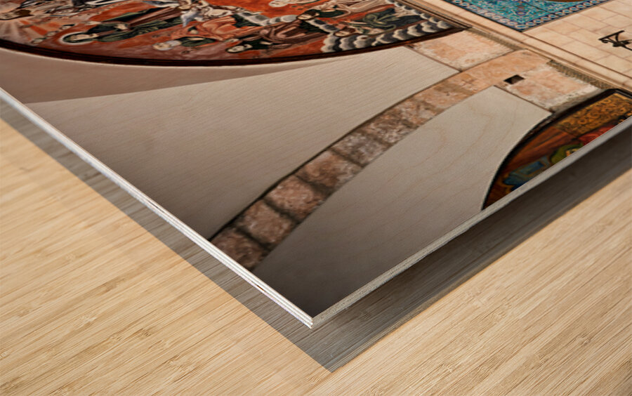 Visit st. james cathedral in jerusalem armenia Wood print