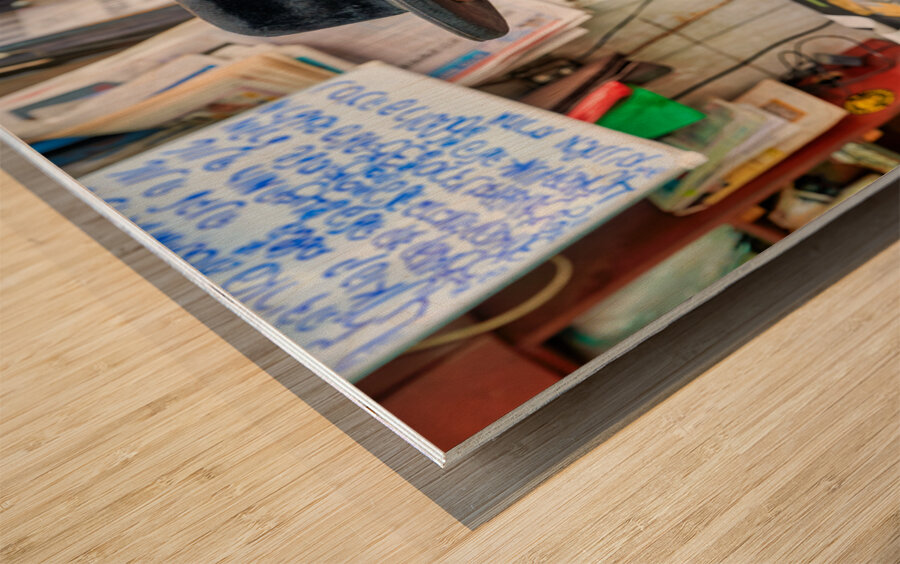 Visitors explore Mahane Yehuda Market in Jerusalem during the da Wood print