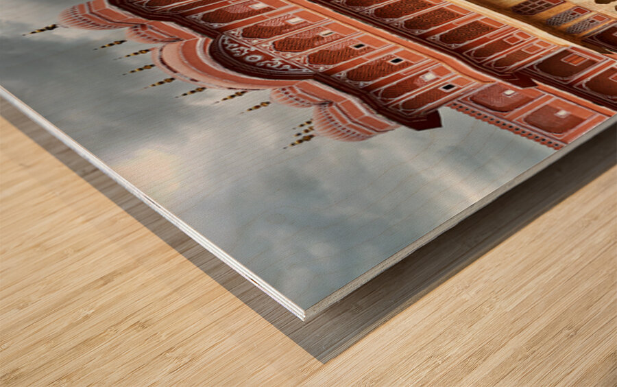 Discover Jaipurs City Palace and its stunning architecture Wood print