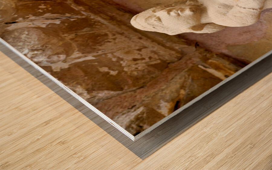 Exploring erotic art in Khajuraho temples of Madhya Pradesh Wood print