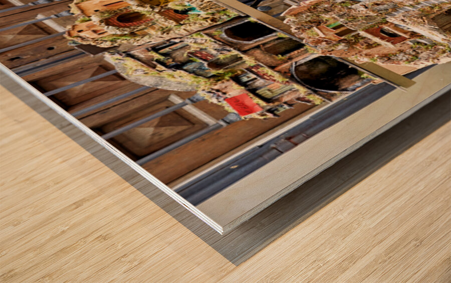 Handmade Christmas nativity scenes in Naples artisan workshop Wood print