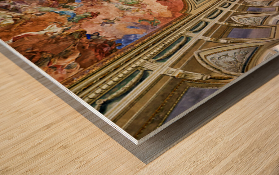 Exploring naples national archaeological museum Wood print