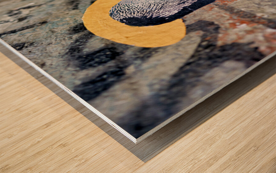 Mural of pino daniele in via tribunali naples campania italy Wood print