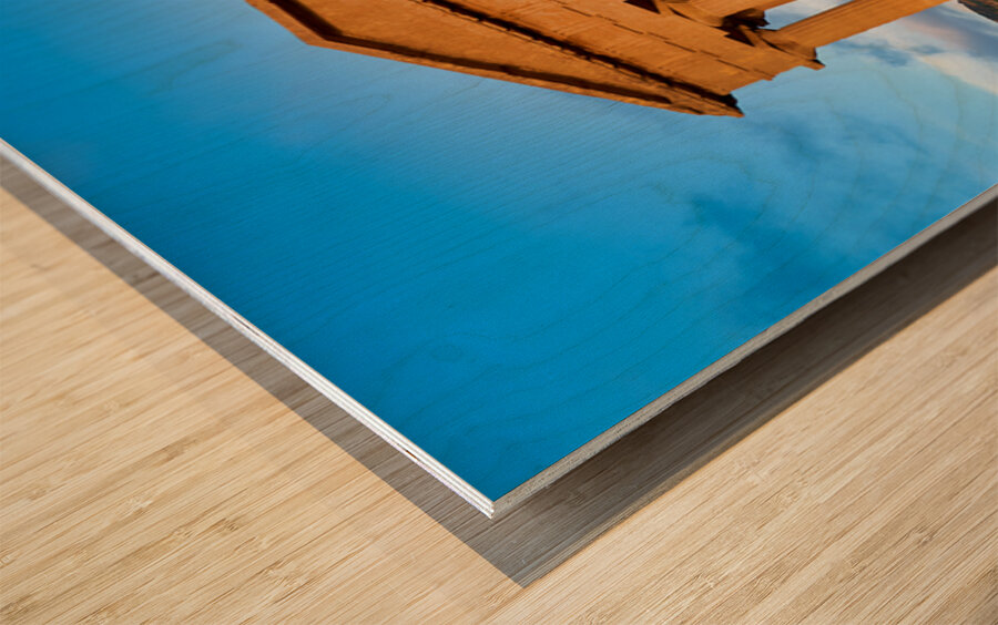 Visit to Concordia Temple in Valle dei Templi Agrigento Wood print