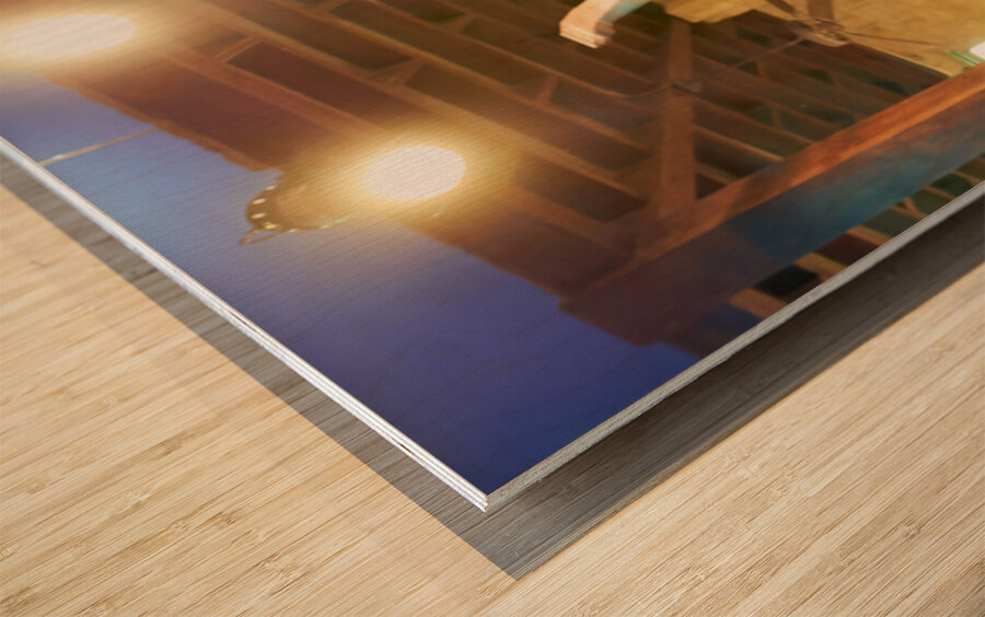 Belly dance performance in Jordan with dancers and music Wood print