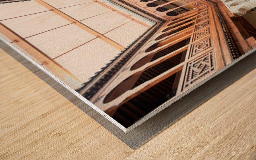 Nejjarine fondouk museum of wood arts and crafts in fez morocco Wood print