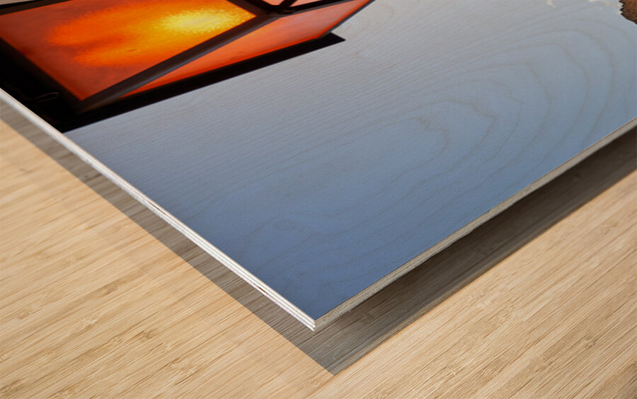 Narrow alleys in the Medina of Fez Morocco showcase daily life Wood print