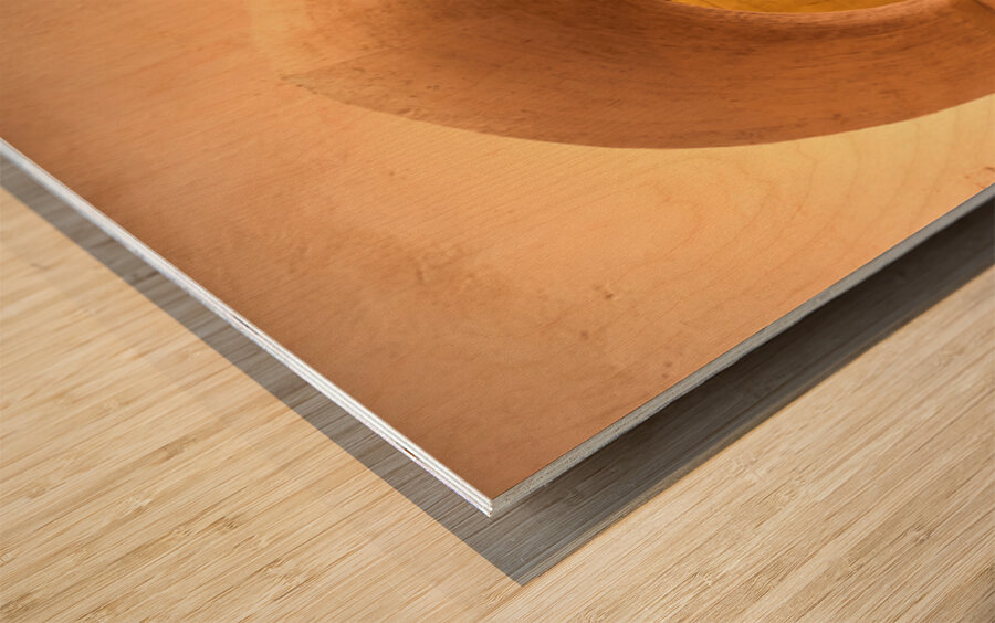 Discover the royal stables in Meknes Morocco during the afterno Wood print