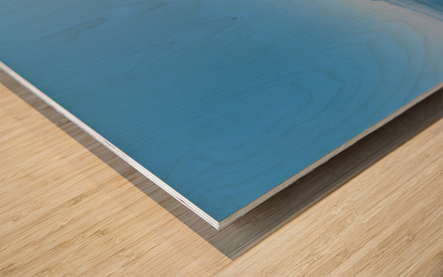 View of Chianalea harbor in Scilla Calabria Italy with boats Wood print