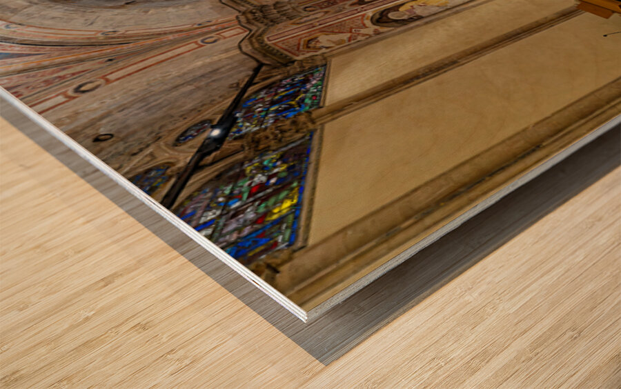 Exploring Orsanmichele church in Florence Tuscany Wood print