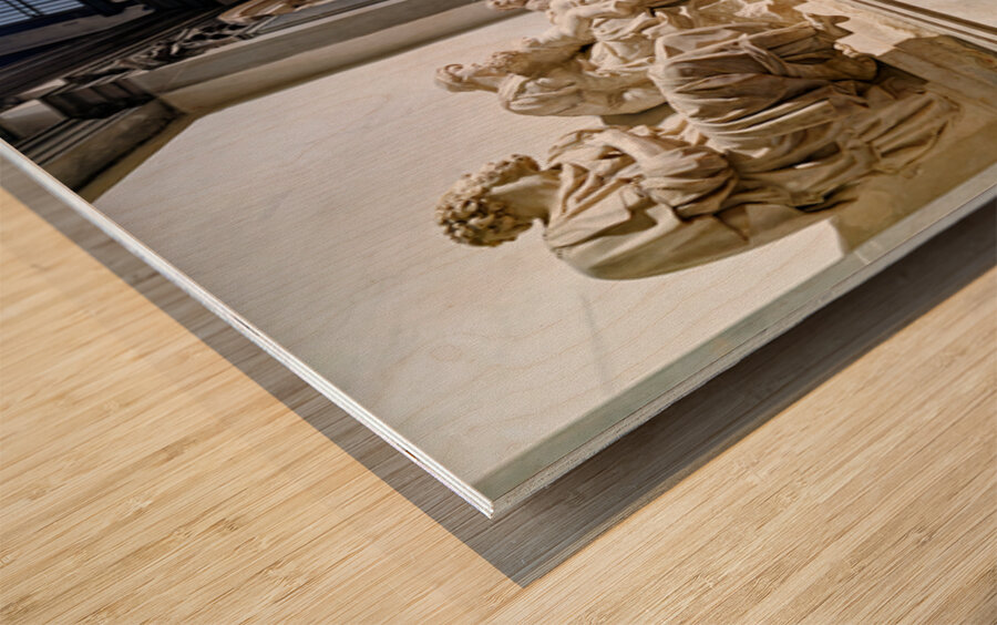 Visit to the medici chapels in florence tuscany italy Wood print