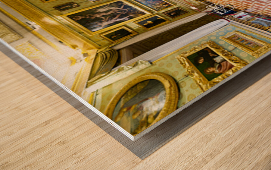 Visit Palazzo Pitti in Florence and see art in the Palatine Gall Wood print