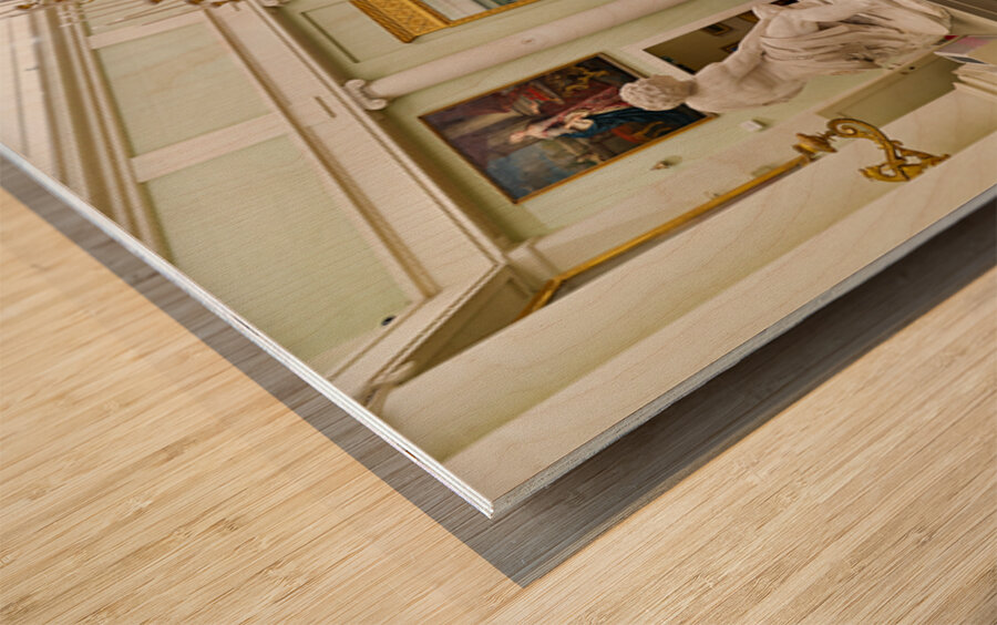 Visit Palazzo Pitti and explore the Palatine Gallery in Florence Wood print