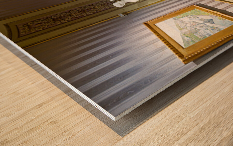 Explore art at the Palatine Gallery in Palazzo Pitti Wood print