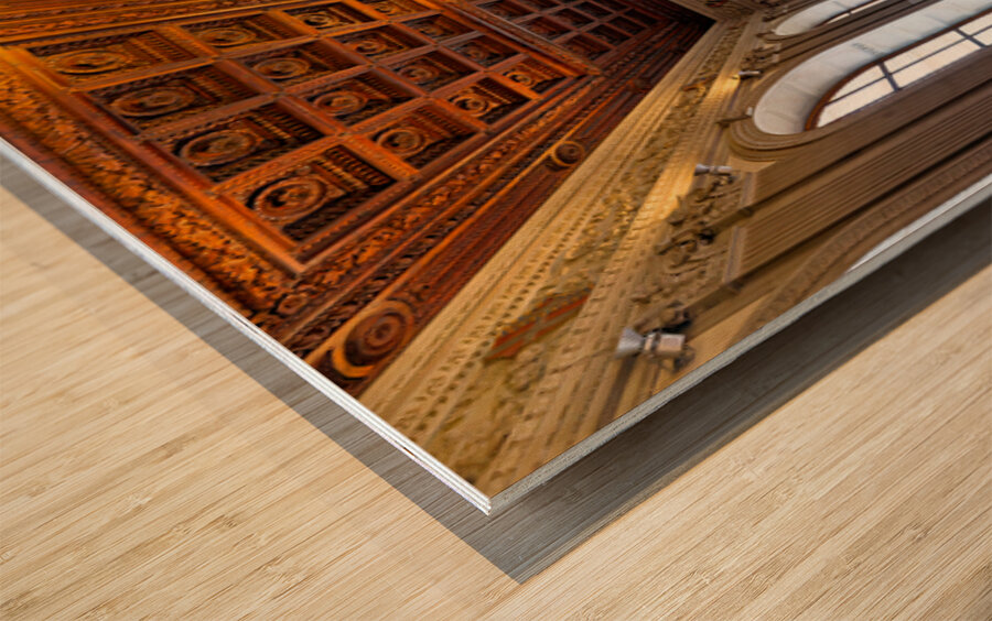 Visit to palazzo pitti palatine gallery in florence tuscany ital Wood print