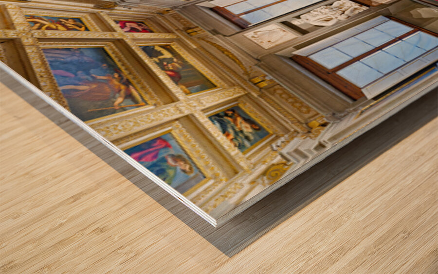 Exploring casa buonarroti in florence tuscany italy Wood print