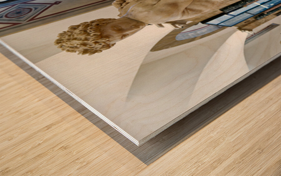 Honor wins over deceit at Florences Bargello Museum Wood print