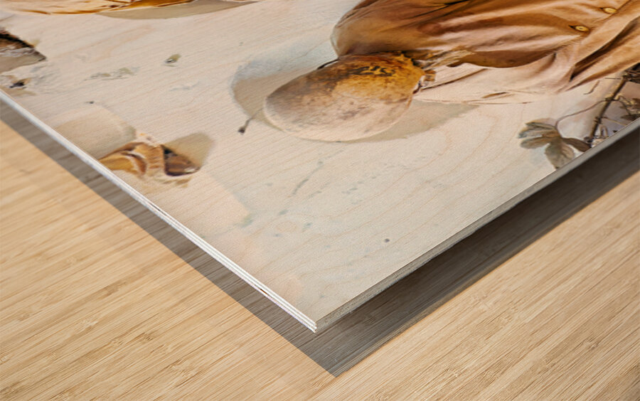 Exploring capuchin catacombs in palermo sicily italy Wood print