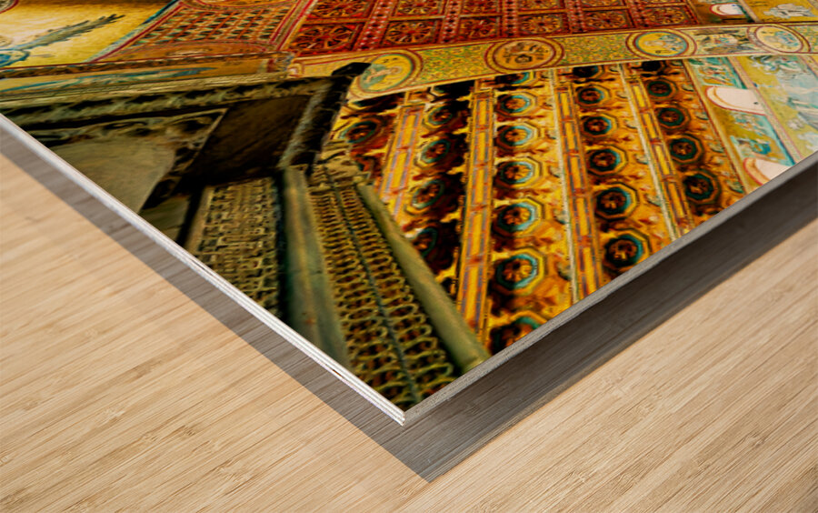 Explore Duomo di Monreale in Palermo Sicily with stunning art Wood print