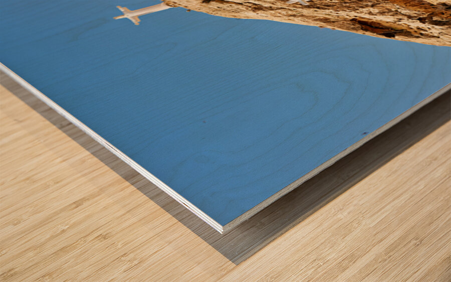 Visit to the convent of saint thecla in maaloula syria Wood print