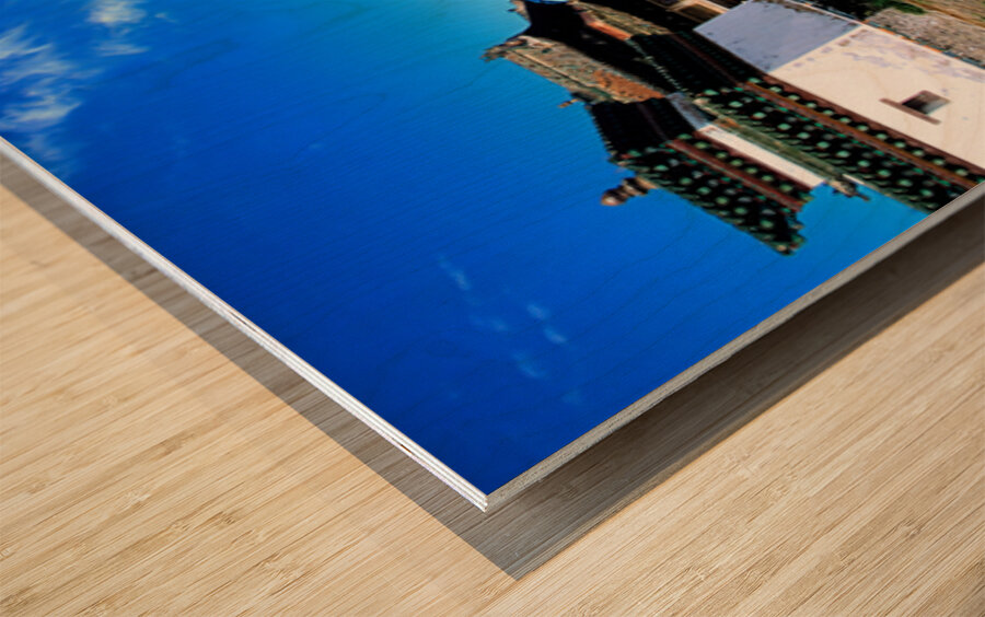 Exploring Erdene Zuu Monastery in Mongolias landscape Wood print