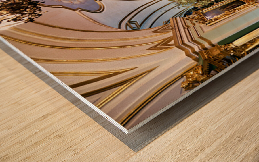 Explore nikolo bogoyavlenskiy morskoy sobor in st. petersburg Wood print