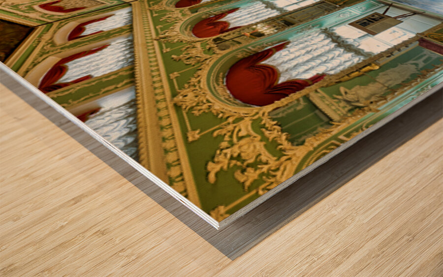 Kazan Cathedral in St. Petersburg shows historical architecture Wood print