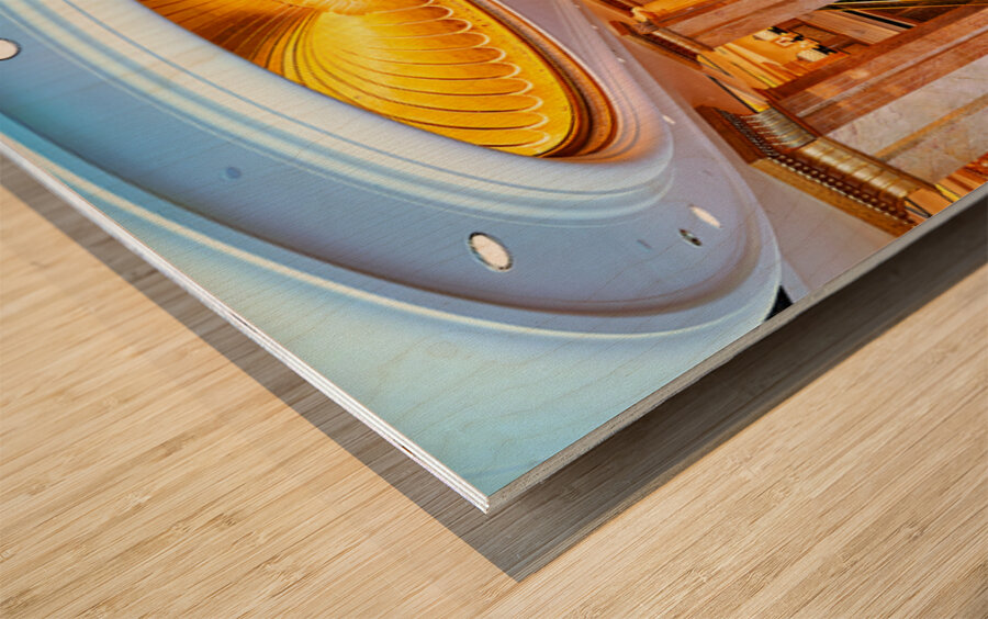 Visit to emirates palace hotel in abu dhabi Wood print