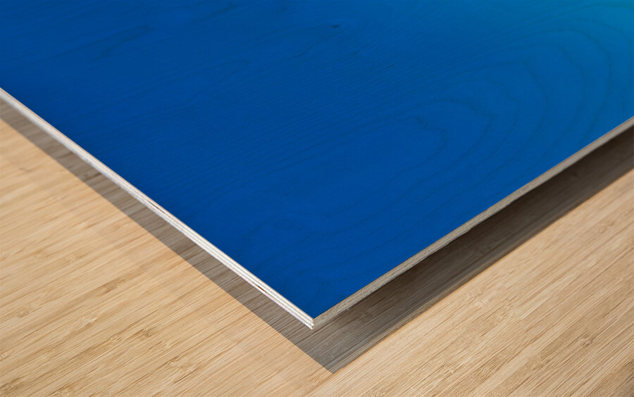 Ingjaldsoll church in Iceland shows simple architecture Wood print