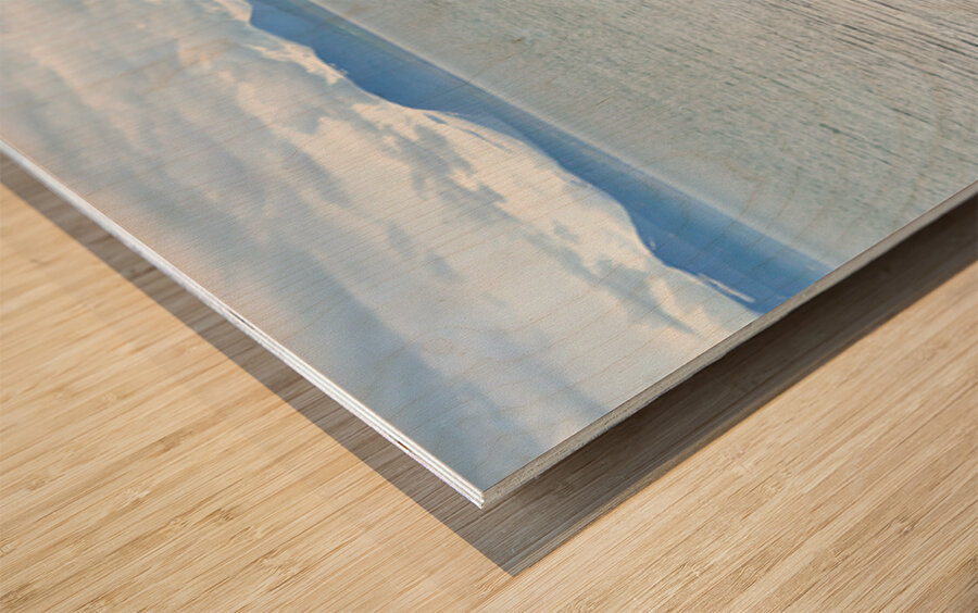 Hvitserkur rock formation in Iceland at low tide Wood print