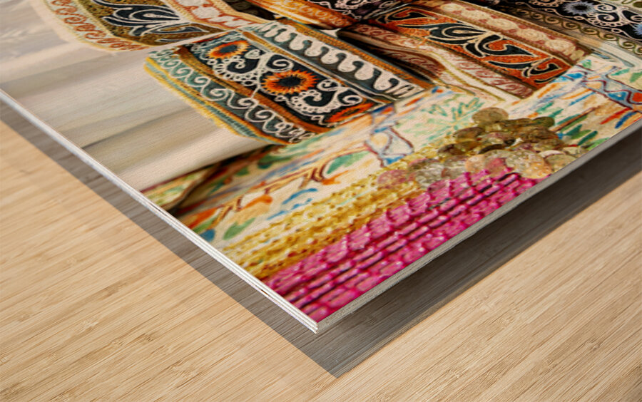 Artisan crafts in Muscat Oman showcase traditional design Wood print