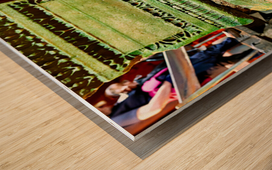 Visit to Basilica Cistern in Istanbul shows ancient columns Wood print