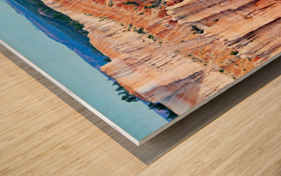 View from bryce point in bryce canyon national park Wood print