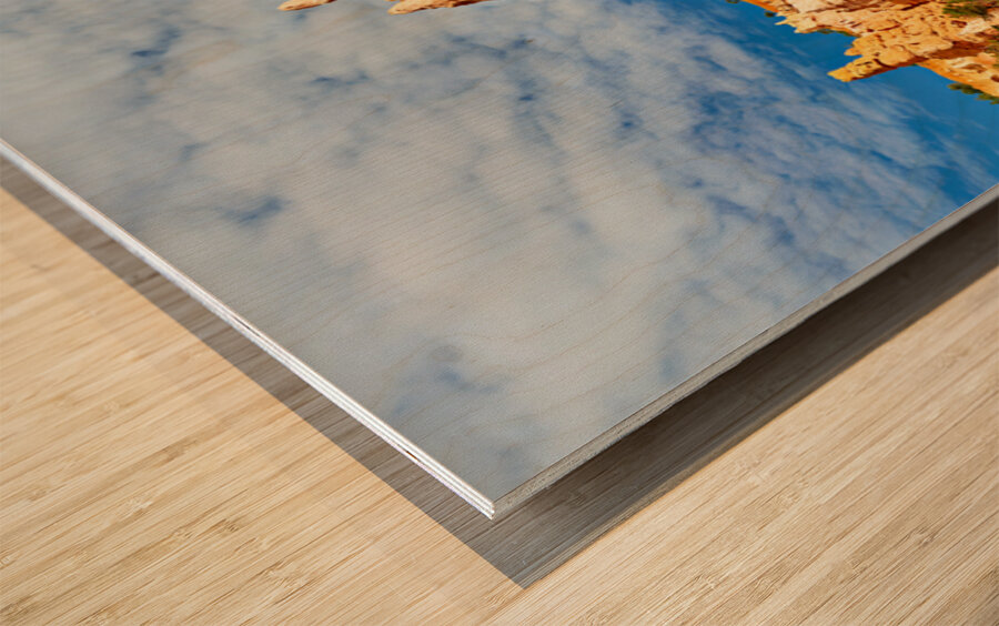 NP USA 00669 Wood print