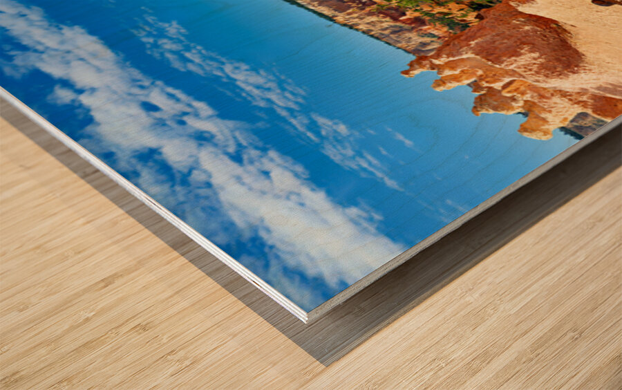 Explore queens garden in bryce canyon national park usa Wood print