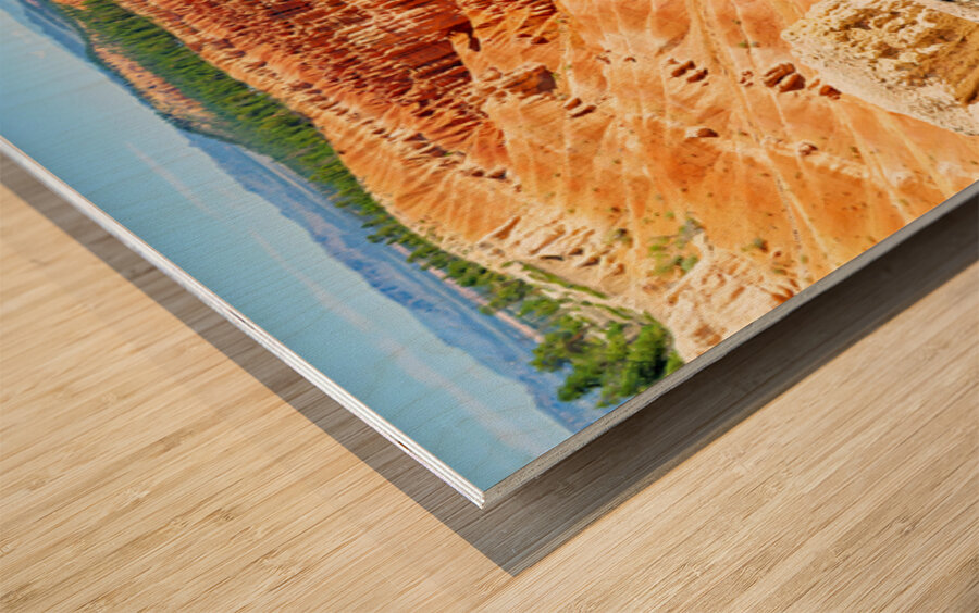 View from inspiration point at bryce canyon national park Wood print