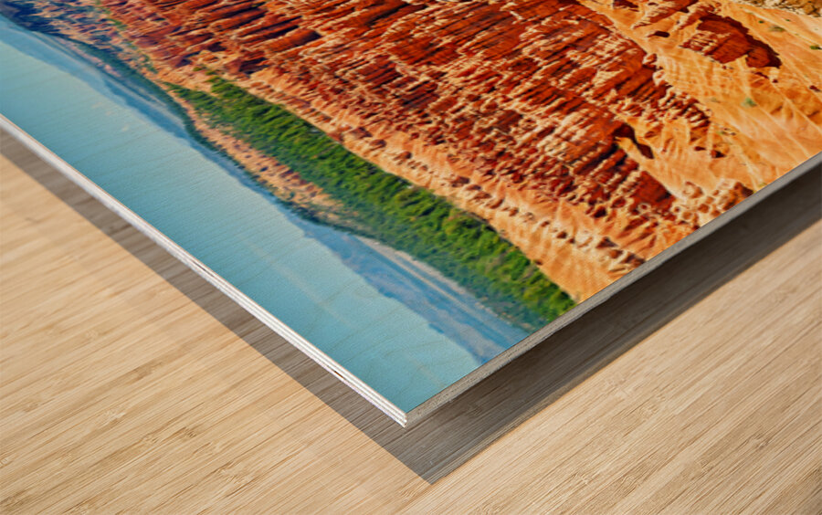 View from inspiration point in bryce canyon national park Wood print