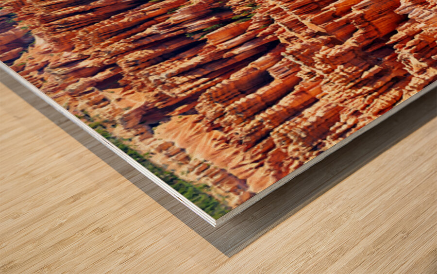View from inspiration point at bryce canyon national park Wood print