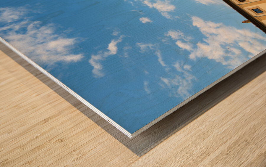 Visit to Cattedrale dei Santi Pietro e Donato in Arezzo Tuscany Wood print