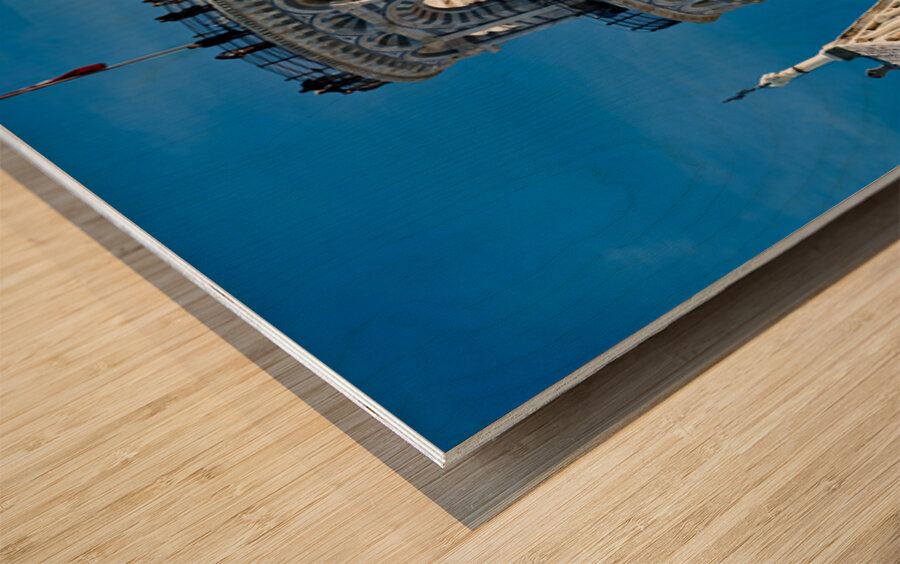 Visit Pisa and see the Leaning Tower and Cathedral Wood print