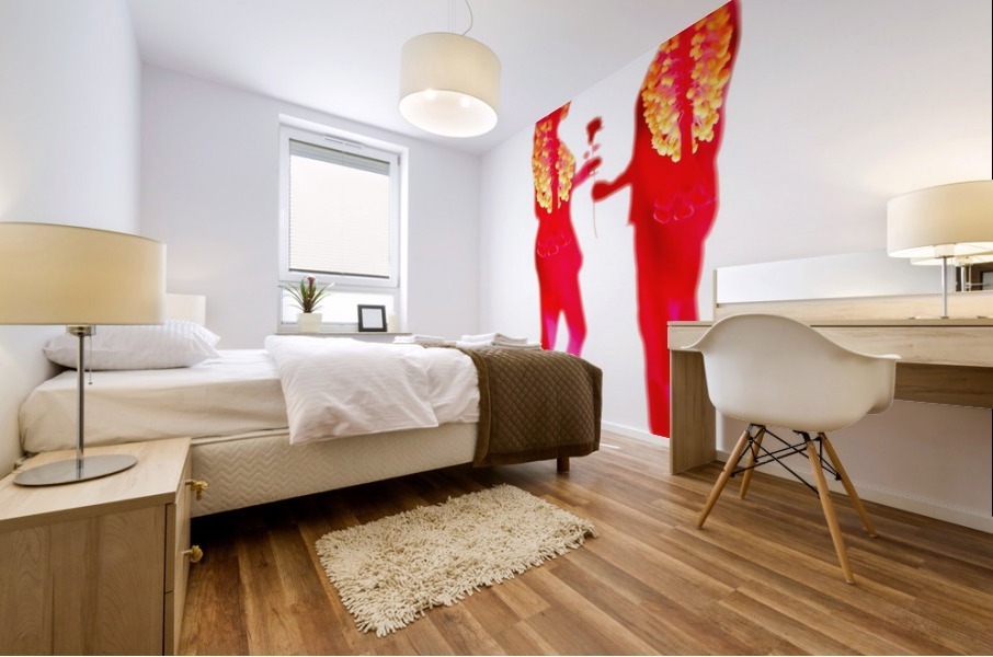 Courtship Mural print