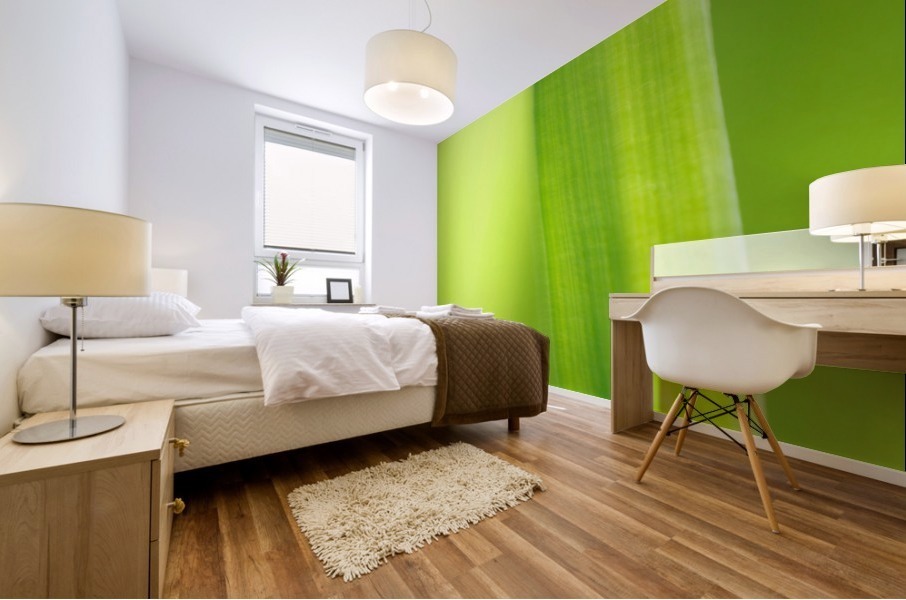 Subtle Greens Mural print