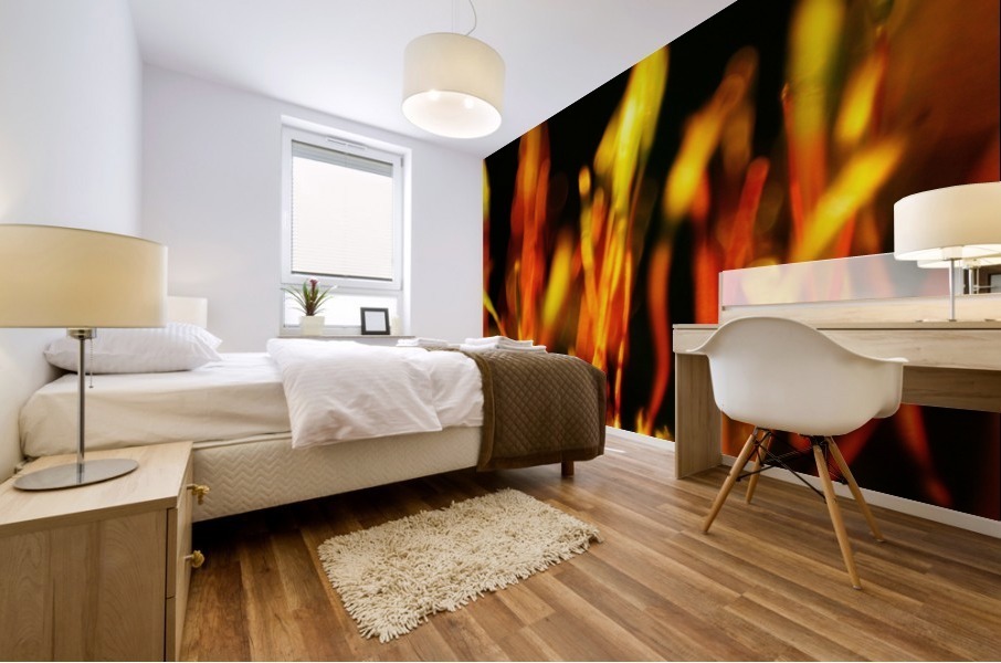 Fire Mural print