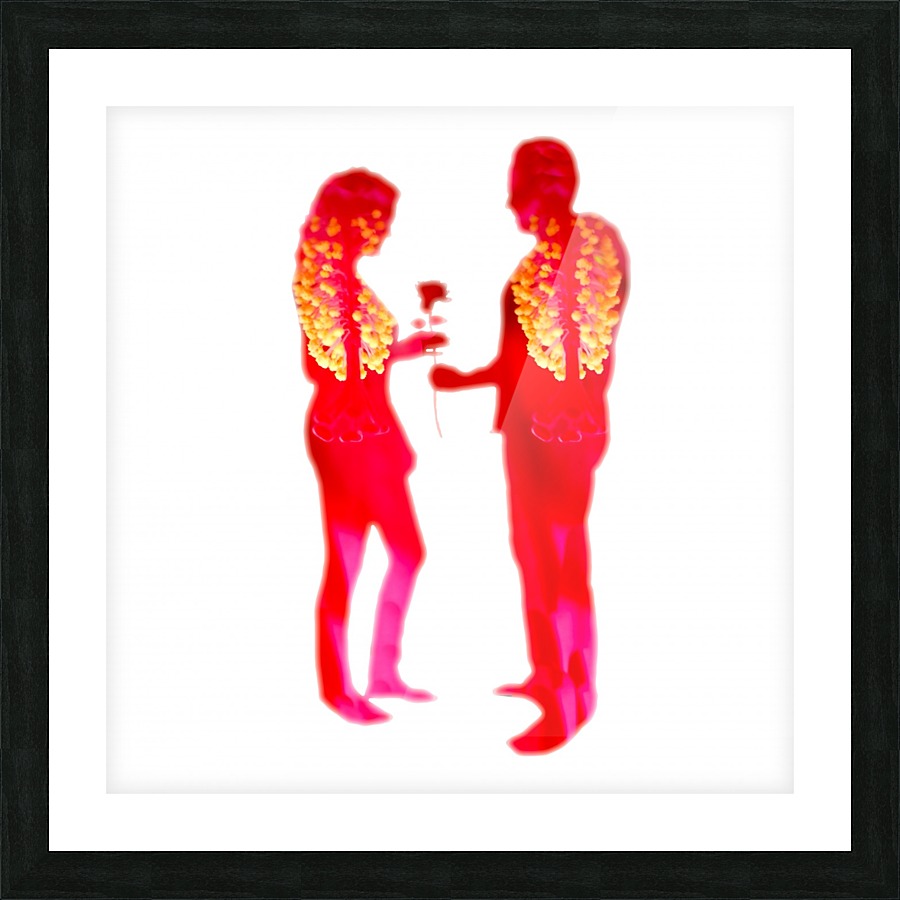 Courtship Picture Frame print