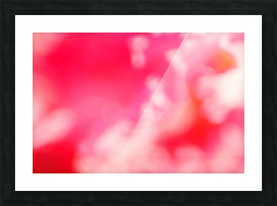 Pink Clouds Picture Frame print