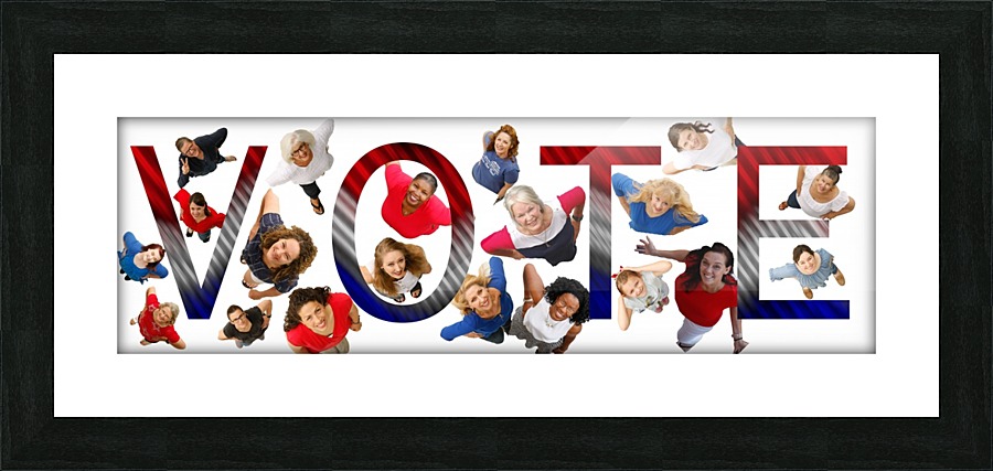 VOTE Project  Picture Frame print