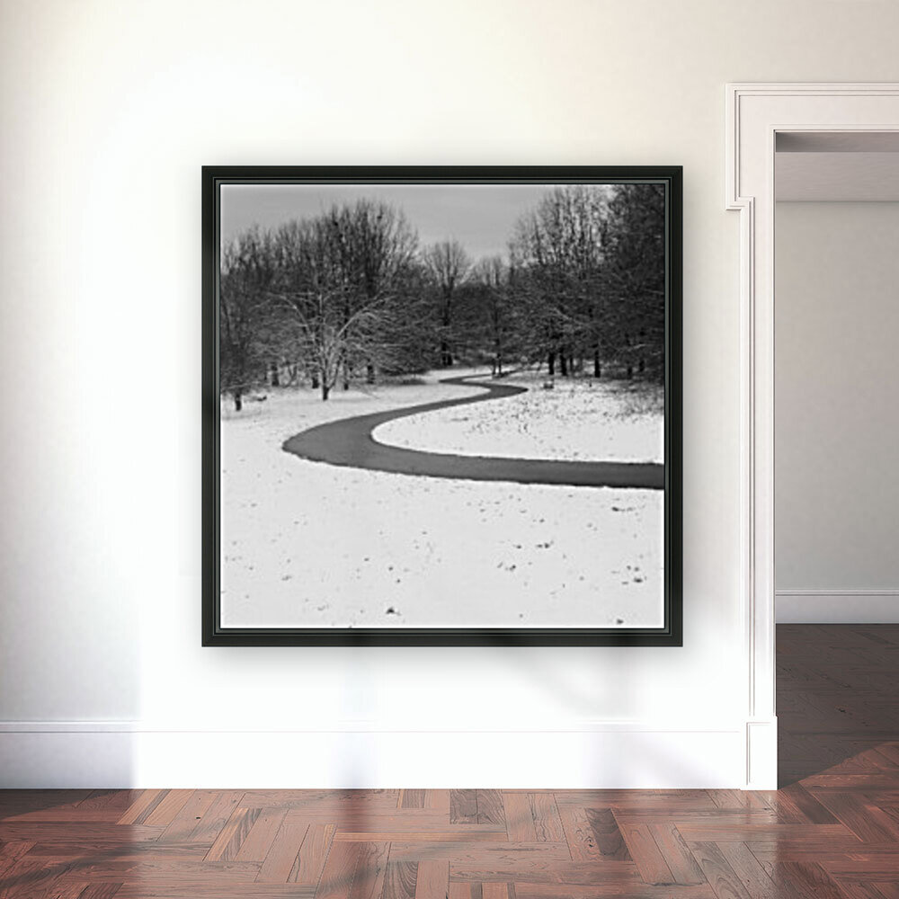 Walk On a Winter Day Reproduction
